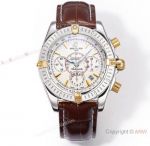 AAA Swiss Replica 7750 Breitling Avenger Chronograph 45 Men Watch in Gold Crown